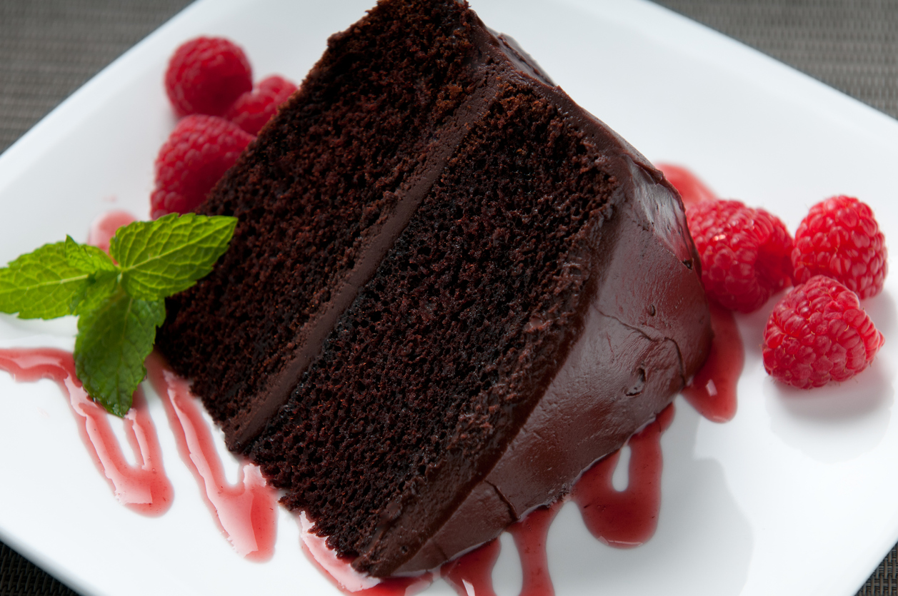 Classic Chocolate Birthday Cake - wyldflour
