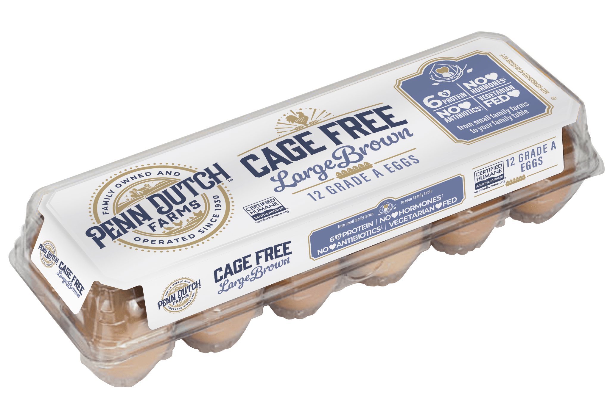 Penn Dutch Cage-Free Brown Eggs - Sauder's Eggs